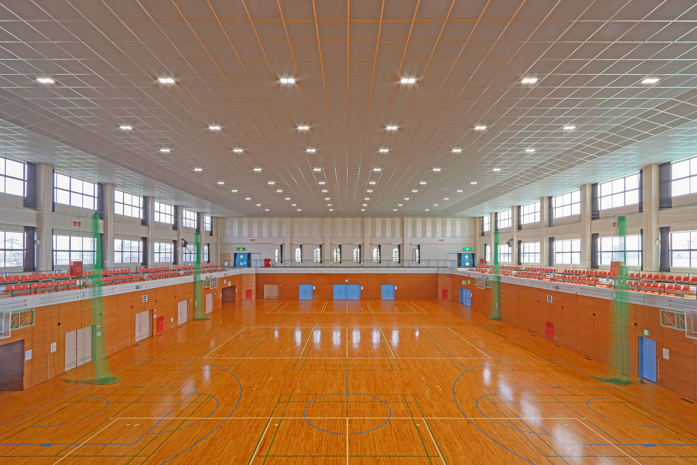 大木町総合体育館大規模改修工事
