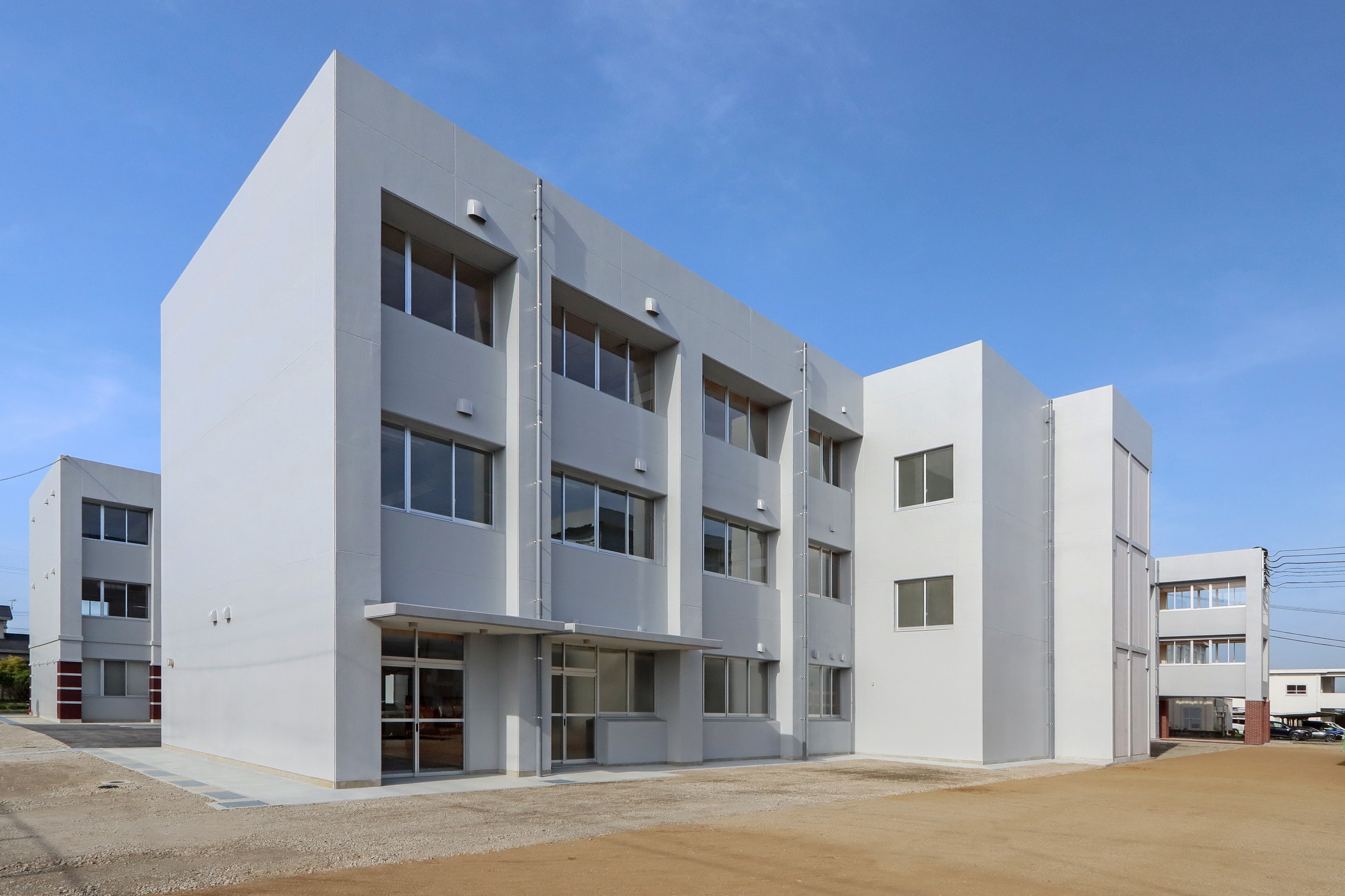 山門高等学校教室棟改築継続工事(第2工区)