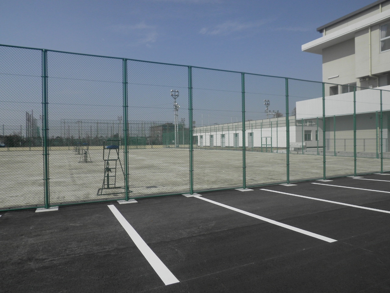 伝習館高校校地整備（ﾃﾆｽｺｰﾄ）工事